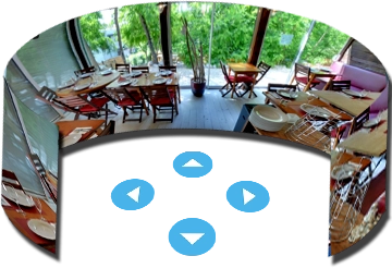 Exemple de visite virtuelle pour un restaurant ou un hôtel