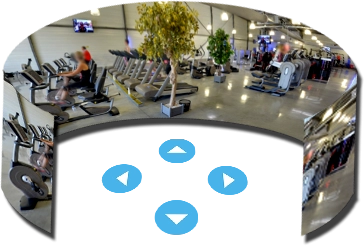 Exemple de visite virtuelle pour une salle de sport ou un centre de bien-être